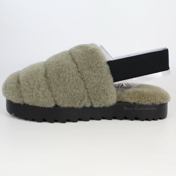 NEW UGG Genuine Shearling Slingback Slipper - Picture 4 of 14